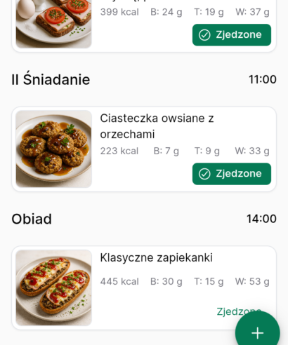 ALT Dieta w aplikacji Avodiet – jadłospis na cały dzień