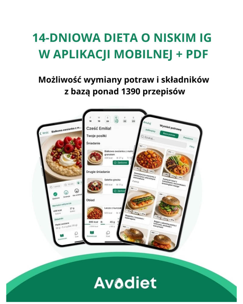 ALT- dieta o niskim ig w aplikacji mobilnej